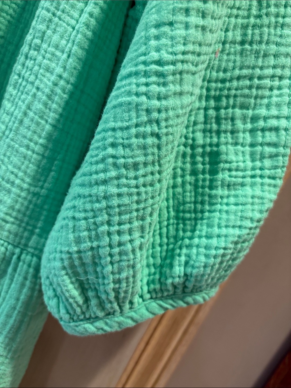 Universal Thread Mint Green Tiered V-Neck 100% Cotton Dress 1X - Picture 4 of 7